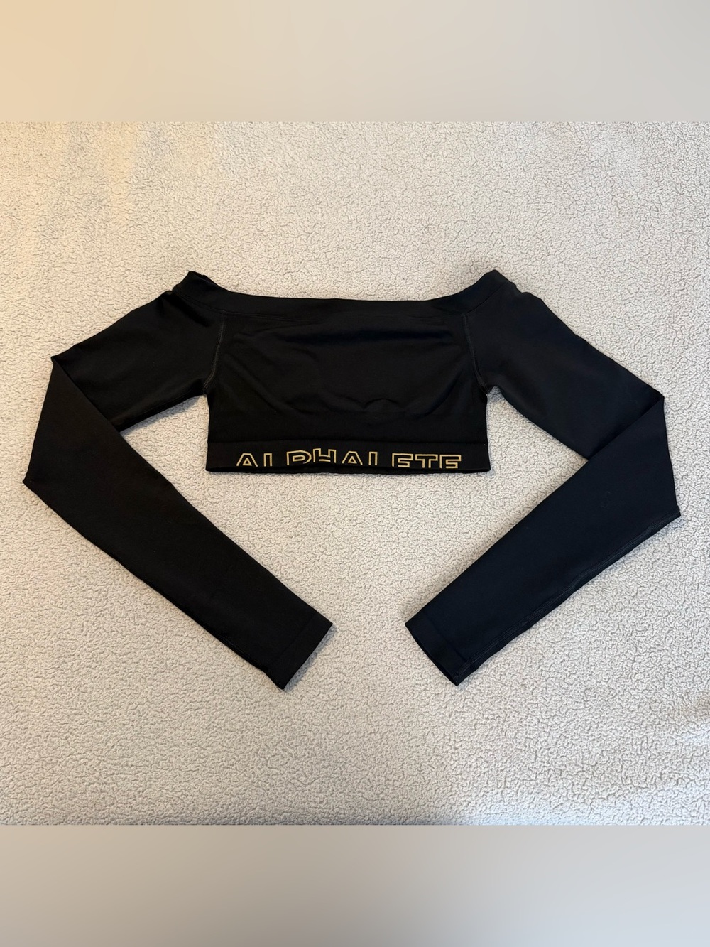 Alphalete AMPLIFY HALLEY LS - BLACK SE Small